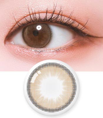 【マンスリー】カラーポップ ブラウンのブルーライトカットカラコン｜着色直径13.0mm・含水率42％｜～-8.00｜PREMIUM アンチブルー（Anti Blue）